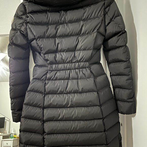 Authentic Moncler Flammette Down jacket size 0 Black - Picture 2 of 3